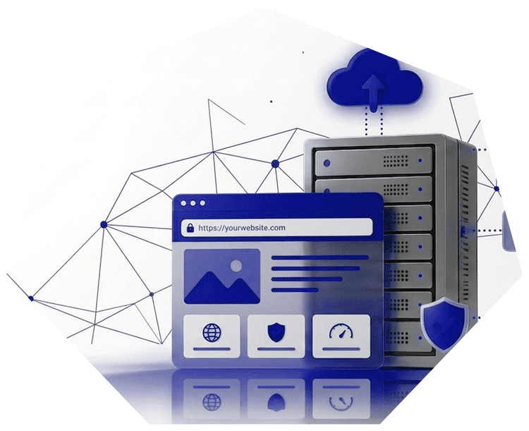Hosting Illustration